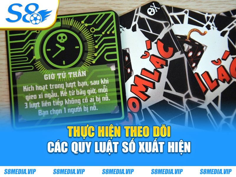 Thực hiện theo dõi các quy luật số xuất hiện